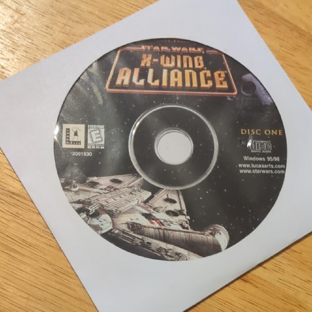 Star Wars X-Wing Alliance Disc One Only